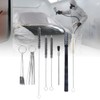 19 Pieces Carburettor Carbon Dirt Jet Remover, Portable Cleaning Set