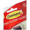 Command 17034MB-EF Medium Matte Black Plastic Metal Hook-17034MB, One Size