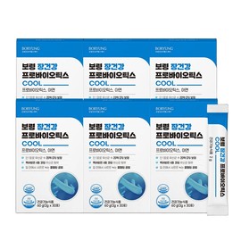 Boryeong Gut Health Probiotics Cool 2g×30 packets, 6 units, Parent’s Day, 6 units / 보령 장건강 프로바이오틱스 쿨 2g×30포 6개 어버이날 6개