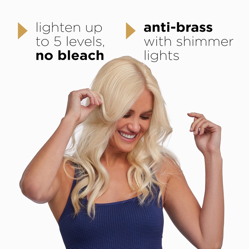 Clairol Blonde It Up Permanent Hair Dye, Platinum Blonde Hair