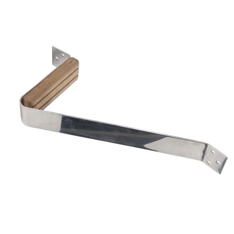 11‑1/4x5‑1/8in Teak Mast Steps Marine Grade 304 Stainless Steel Mast