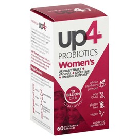 up4 Probiotic Supp for Women, Vaginal, Digestive and Immune Suppor 60 Caps