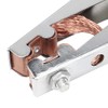 Ground Clamp 800a Brass Nickel-Plated Welding Grounding Cable Clamp for