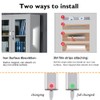 Wireless Motion Sensor Cabinet Lights 10-LED USB Rechargeable Closet Lights