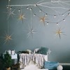 COM-FOUR® Christmas Star for Hanging - Decorative Star for Christmas