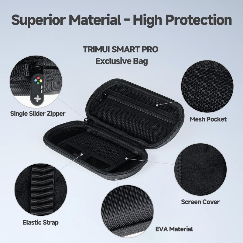 TIMEXPLAYER Durable EVA Case for Trimui Smart Pro - Waterproof,