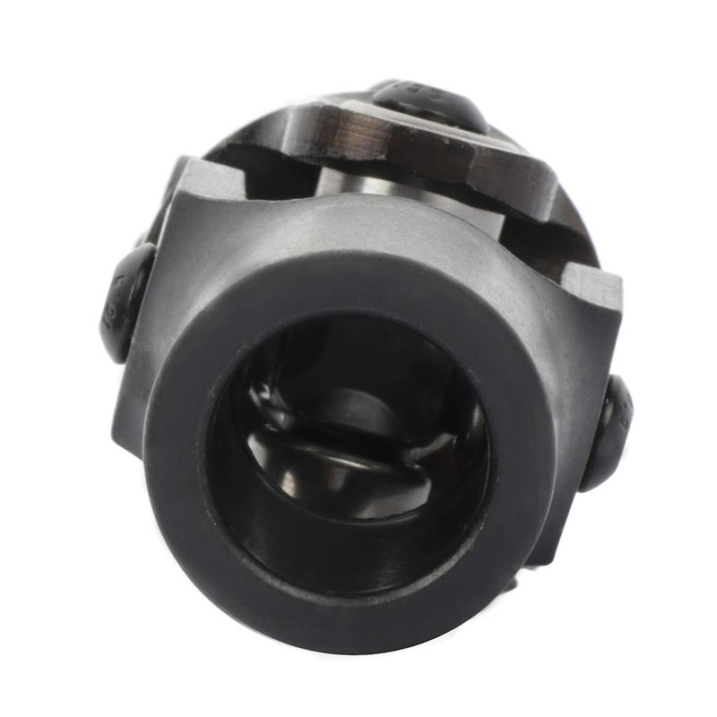 OCPTY Black Universal Steering Shaft U-Joint Coupler 3/4" Round *