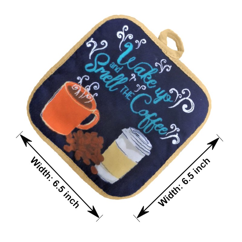 3 Piece Lightweight Decorative Kitchen Décor Set Includes 2 Potholders