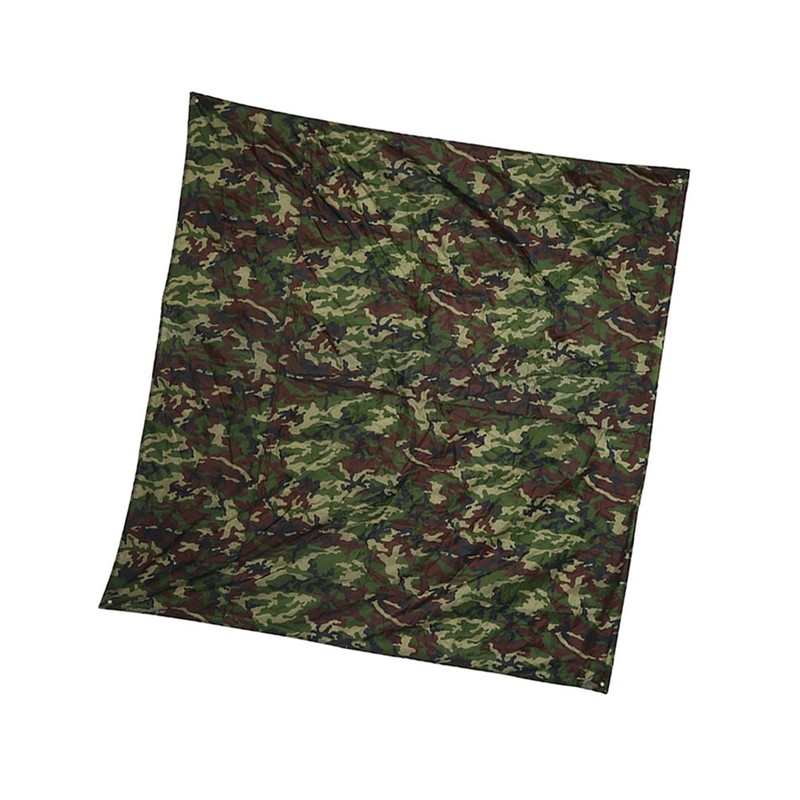 Camouflage Outdoor Portable Lightweight Rainproof Mat RainTent Tarp Shelter (3*2.9m)
