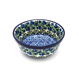 Polish Pottery Bowl - Soup and Salad - Huckleberry