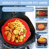 Air Fryer Silicone Liners Pot for 3 to 5 QT,