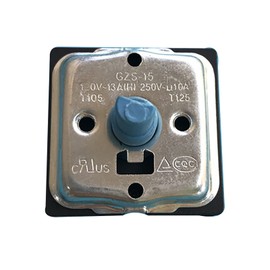 GZS-15 Rotary Switch 4 Position 3 Speed Rotary Electric Heater Switch Fan Speed Selector Switch for Midea Electric Heater Radiator Replacement Part Accessories 10AT125(4 Gear)