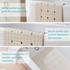 Non-Slip Silicone Bathtub Mat, Foldable Bath Tub Mat, 14.9 x
