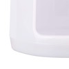Relaxdays Cotton Pads Storage Set of 2, Acrylic, Bamboo, Bathroom,