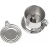 1 Set Vietnamese Coffee Filter Stainless Steel Coffee Pot Drip