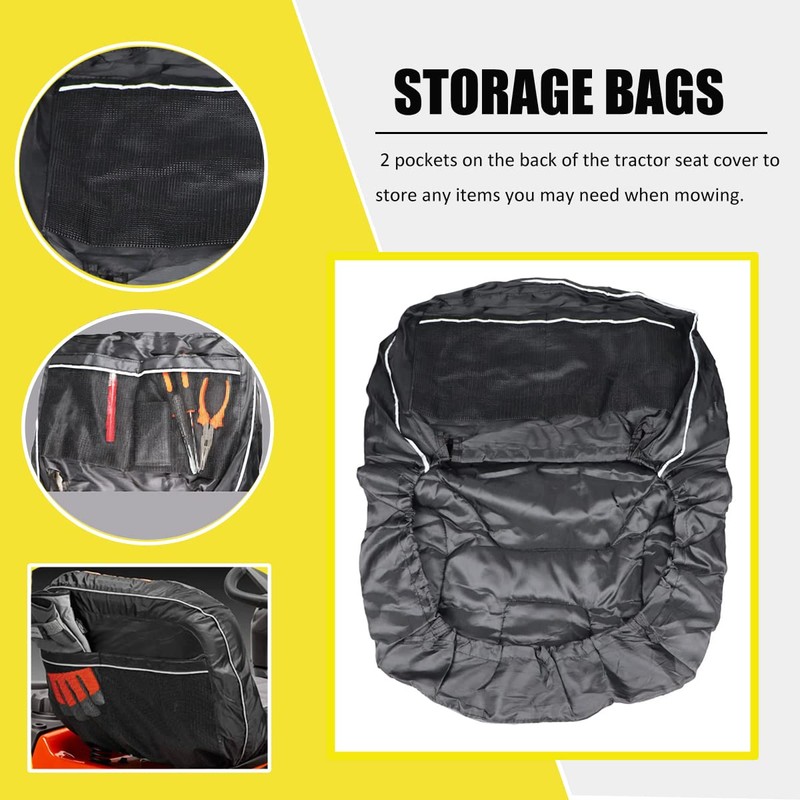 Riding Mower Seat Cover Compatible with Husqvarna,Lawn Tractor Seat Cover