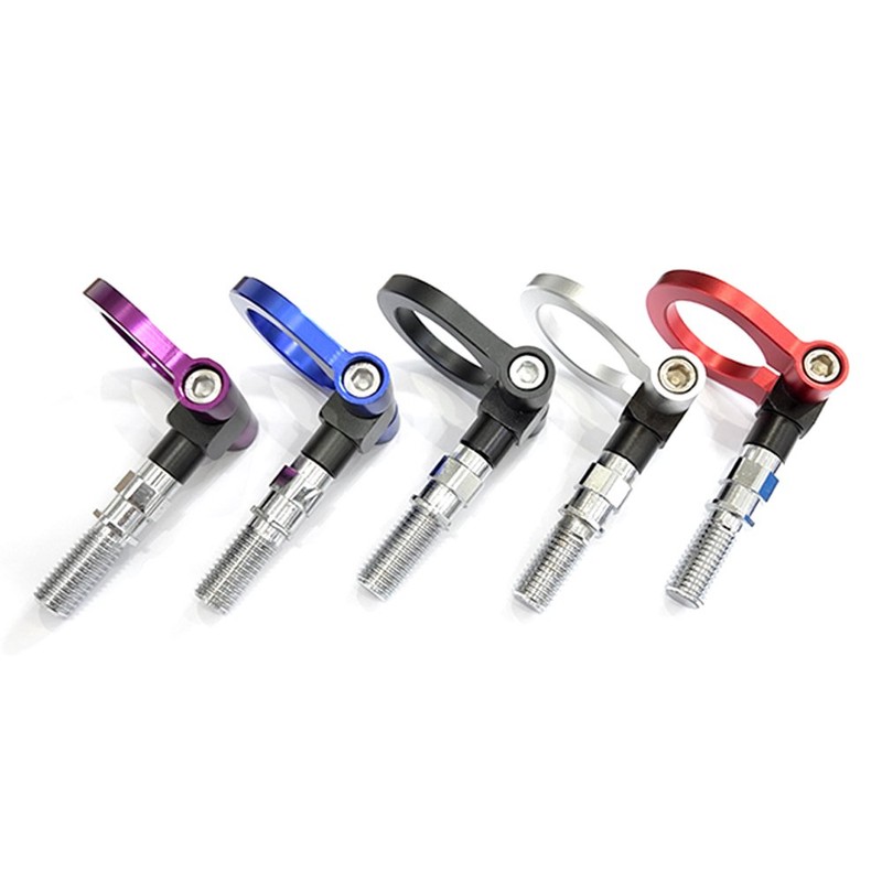 Aluminum Tow Hook for Dress Up! Many Colors (Red)