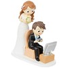 Mopec Figurine Groom and Video Games, Polyresin, White, 8.5 x