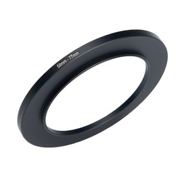 58mm to 77mm Camera Filter Step-Up Ring Adapter - Metal for All Brands UV ND CPL Filters