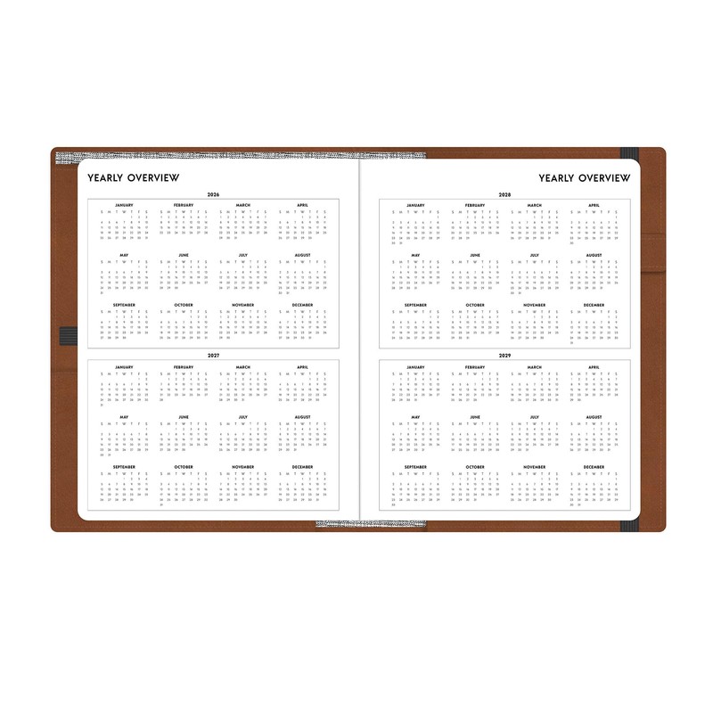 2026 Blue Sky Professional Weekly/Monthly Planner, 7" x 9", Tan,