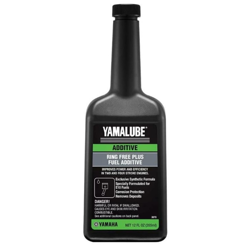 Yamaha Yamalube Outboard Ring Free Plus Fuel Additive- 12 Ounce,