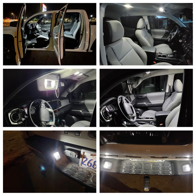 nsautolighting 11pcs Interior LED Lights Bulb Kit for Ford F150