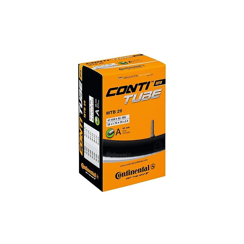 'CONTI MTB 26 Inner Tube 26x1.75/2.50 47/62-559 AV 40 mm