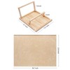 Becko US 1000-pc Jigsaw Puzzle Board with Bracket/Stand, Portable Jigsaw