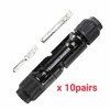 5/10/20PCS Connectors For IP67 MC4 Solar Panel 30A Plug Socket