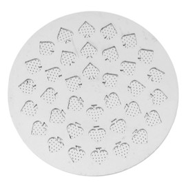 Coffee Water Distribution Net Mesh Stainless Steel Spade Pattern Brewing Head Filter Net 1mm 58.5mm / 2.3in