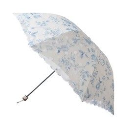 L-Lei Sun Umbrella Ladies Parasol Ladies Embroidered Lace Double-Deck Anti-UV Parasol Umbrella Sun/Rain/Snow Folding Umbrella