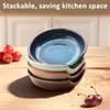 4 Pack Ceramic Spoon Rest for Stove Top, Heat-Resistant Spoon