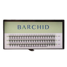 BARCHID Eyelash Extensions, Thickness 0.07 mm, C-Curl, Flare, Self Use, 10 Pieces, 0.4 inch (10 mm), Eyelash Extensions