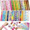 JOYIN 144 Pcs Slap Bracelets for Kids, Easter Egg Fillers,