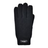 BRUCERIVER Men Pure Wool Knit Gloves with Thinsulate Lining and