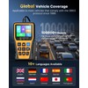 OBD2 Scanner - Enhanced Fixd Car Diagnostic Tool with Battery