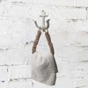 ROXLLGJC Nautical Rope Toilet Paper Holder Coastal Towel Holder with