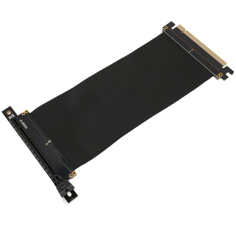 PCIE 3.0 X16 Extender 128Gbp/s Right Angle EMI Shielding GPU