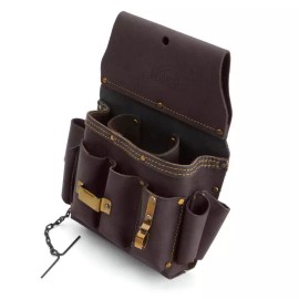 Ox Tools Electrician's Pouch, Oil-Tanned Leather