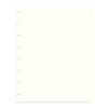 Filofax Notebooks A5 Plain Journal Refill, Movable, 8 1/4 x
