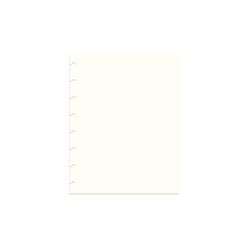 Filofax Notebooks A5 Plain Journal Refill, Movable, 8 1/4 x