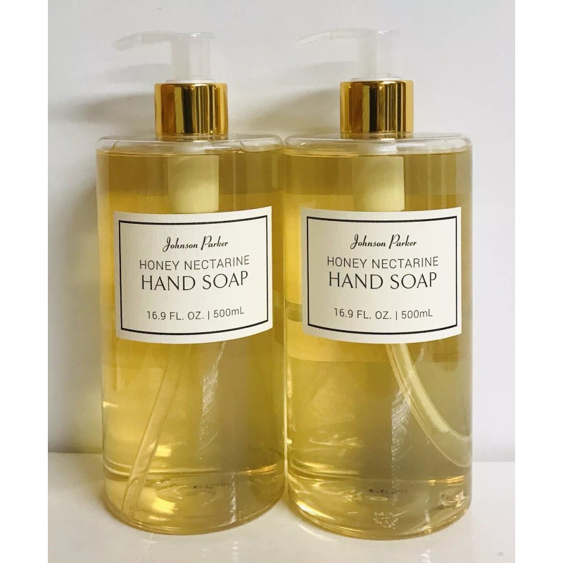Johnson Parker 2 Bottles Johnson Parker ~ Honey Nectarine Hand