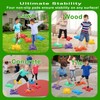 iRonthunder Stepping Stones for Kids, Outdoor Play Toys, 6 PCS