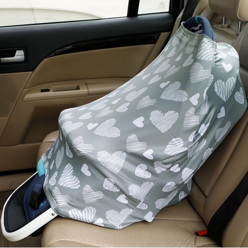 Nursing Cover Breastfeeding Scarf - Baby Car Seat Covers, Infant