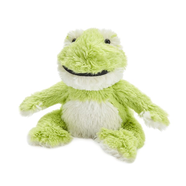 Warmies Heatable Plush Toy, Frog,Green,Medium
