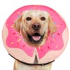 Gimars Inflatable Dog Cone Alternative Dog Donut Collar After Surgery,