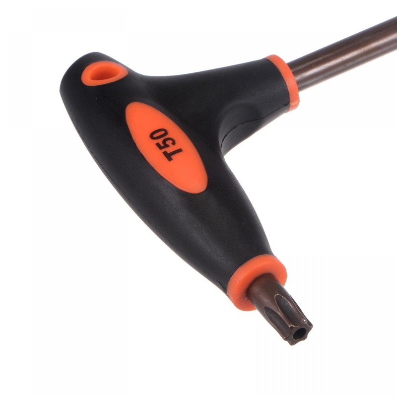 sourcing map T50 Anti Tamper Proof Torx Key T-Handle Dual