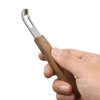 Channel Knife, Lemon Peeler Zester Tool, Wood & Stainless Steel