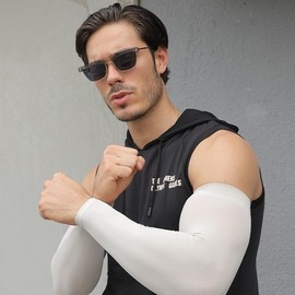 Summer Ice Cool Unisex UV Protection Arm Sleeves Cover No.1 35ea