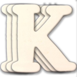 The Crafts Outlet 4-in Family of Wood Letter 4mm Thick Letter (L) Medium Unfinished Plywood, 3-Pack